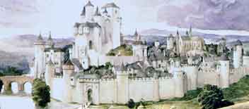 Камелот - замок короля Артура.